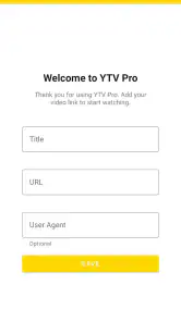 YTV Player Pro screenshot