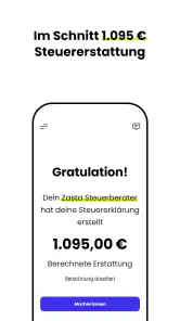 Zasta: Super-App für Steuern screenshot