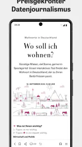 ZEIT ONLINE - Nachrichten screenshot