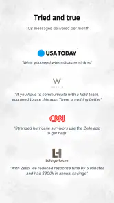 Zello PTT Walkie Talkie screenshot