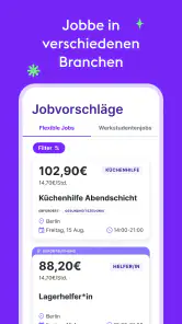 Zenjob - Flexible Nebenjobs screenshot