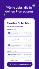 Zenjob - Flexible Nebenjobs screenshot