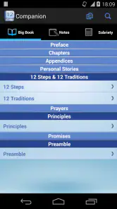 12 Steps AA Companion screenshot