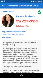 5 Calls: Contact Your Congress screenshot