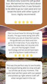Acadia National Park GPS Tour screenshot