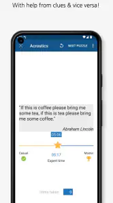 Acrostic Crossword Puzzles screenshot