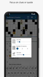 Acrostic Crossword Puzzles screenshot
