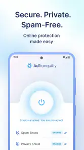AdTranquility VPN Spam Blocker screenshot