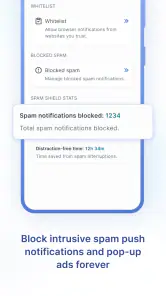 AdTranquility VPN Spam Blocker screenshot