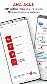 AHA ACLS screenshot