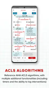 AHA ACLS screenshot