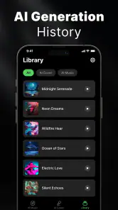 AI Cover&Music Maker · Bach AI screenshot
