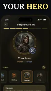AI Dungeon Master & RPG Fablia screenshot