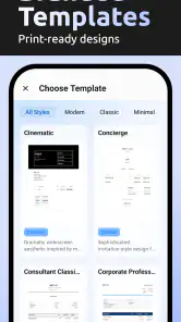 AI Invoice & Estimate Maker screenshot