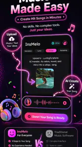 AI Song & Cover Music・InsMelo screenshot