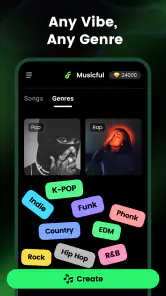 AI Song & Music Maker-Musicful screenshot