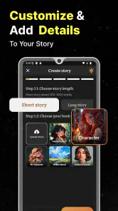 AI Story Generator Novel Maker screenshot