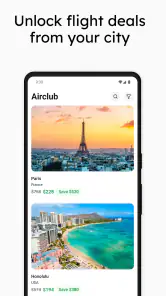 Airclub - Flight Deals screenshot
