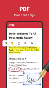 All Document Reader: PDF/Word screenshot