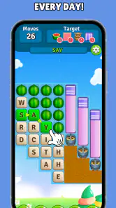Alphabet Scape: search words screenshot