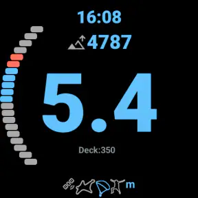 Altimeter Variometer (Wear OS) screenshot