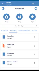Alula Security screenshot