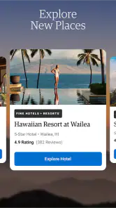 Amex Travel screenshot