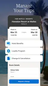 Amex Travel screenshot