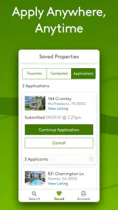 Apartments.com Rental Search screenshot