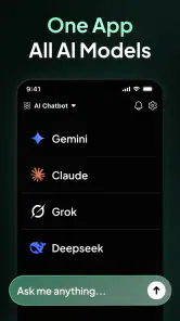 Ask Me Anything - AI Chatbot screenshot
