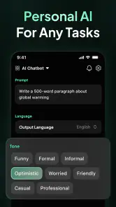 Ask Me Anything - AI Chatbot screenshot