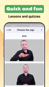 ASL - Sign Language.learn ASL! screenshot