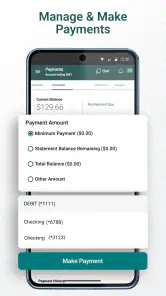 Aspire Account Center screenshot