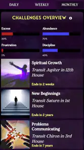 AstroMatrix Birth Horoscopes screenshot