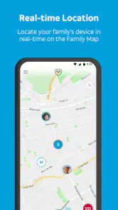 AT&T Secure Family® parent app screenshot