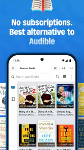AudioBooks Unlimited to Kindle screenshot