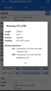Avia Weather - METAR & TAF screenshot