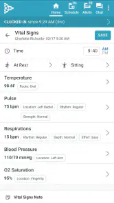 AxisCare Mobile screenshot