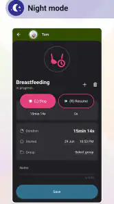 Baby Daybook - Newborn Tracker screenshot