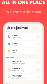 Baby Leap: Baby Tracker, Diary screenshot