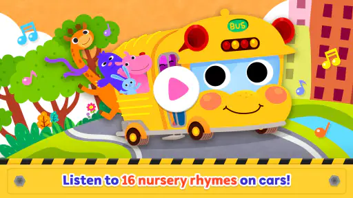 Baby Shark Car Town: Kid Games screenshot