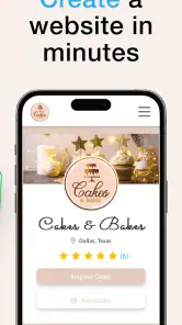 Bakesy: Home Bakery Biz App screenshot