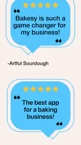 Bakesy: Home Bakery Biz App screenshot