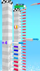 Ball Up: Knife Racing screenshot