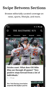 Baltimore Sun screenshot