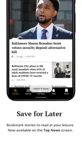 Baltimore Sun screenshot