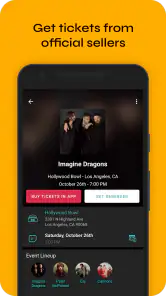 Bandsintown Concerts screenshot