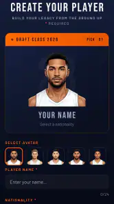 Basketball Career Sim 2026 screenshot
