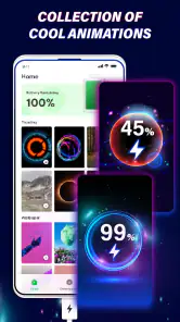 Battery Charging Animation 4D screenshot