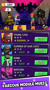 Beat Shooter Night: Rap Battle screenshot